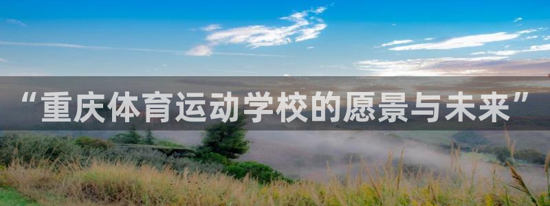 “重庆体育运动学校的愿景与未来”